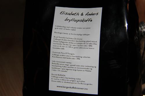 Noen har altså fått egen kaffe, til og med