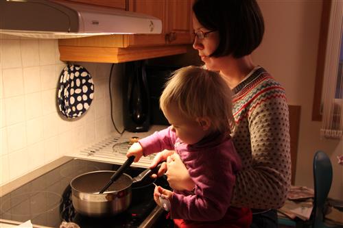 ... så lages det kakao